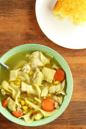 Instant Pot Amish Chicken Corn Soup