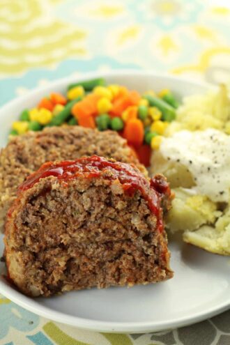 Instant Pot Traditional Meatloaf