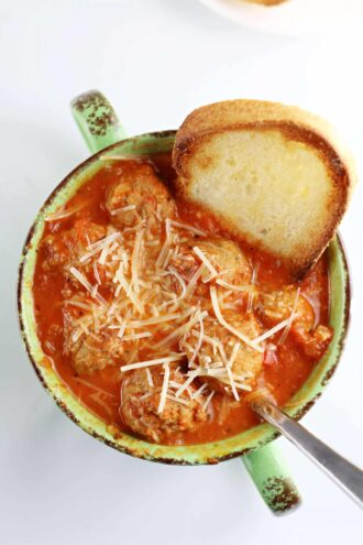 Instant Pot Meatball Sub Soup
