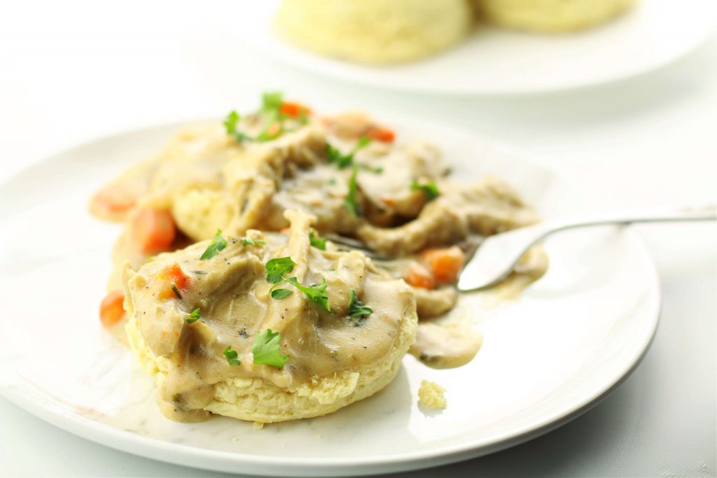 Instant Pot Chicken and Biscuits