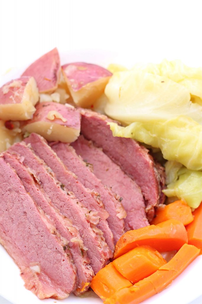 Instant Pot St. Patty's Day Corned Beef and Cabbage