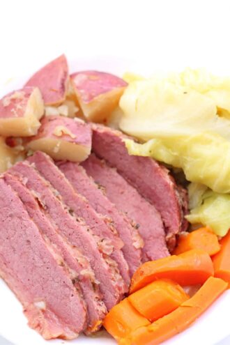 Instant Pot St. Patty’s Day Corned Beef and Cabbage
