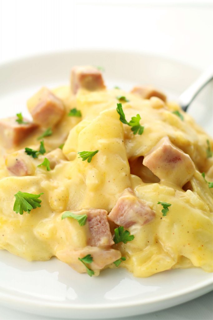 Instant Pot Scalloped Potatoes and Ham
