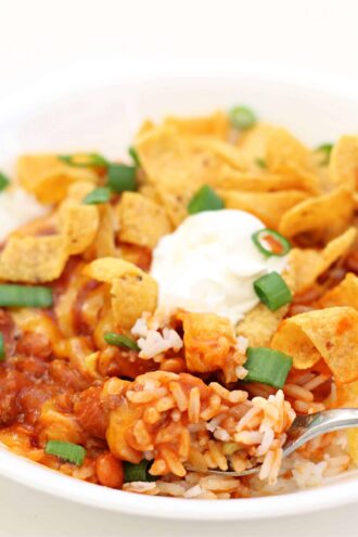 Instant Pot Texas Haystacks