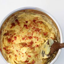 Instant Pot Dad's Creamy Cheesy Au Gratin Potatoes