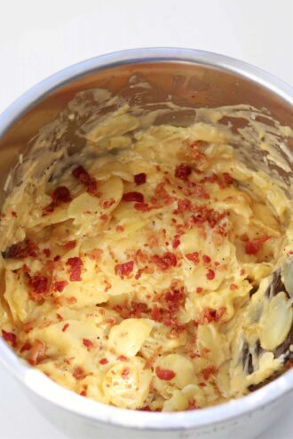 Instant Pot Dad’s Creamy Cheesy Au Gratin Potatoes