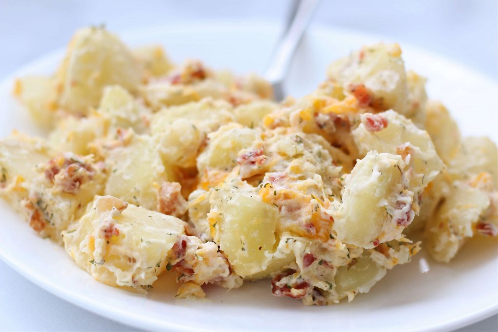 cheesy bacon potatoes recipe