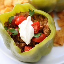 Instant Pot Taco Stuffed Peppers