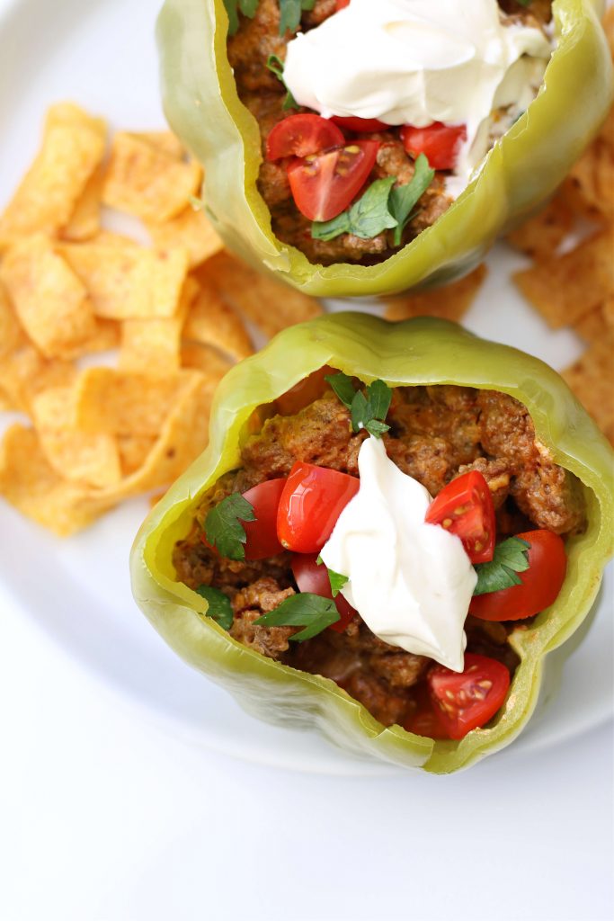 Instant Pot Taco Stuffed Peppers