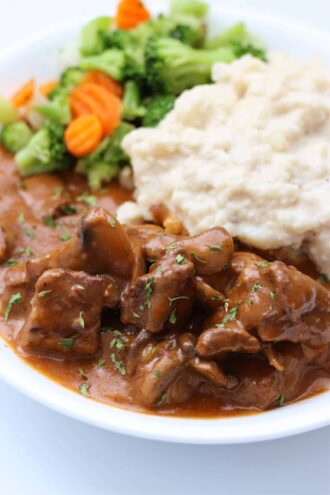 Instant Pot Steak Diane Casserole