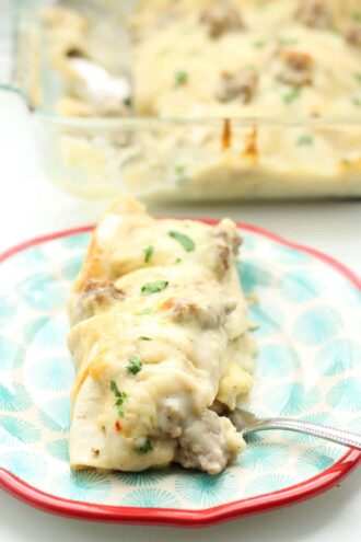 Instant Pot Breakfast Enchiladas
