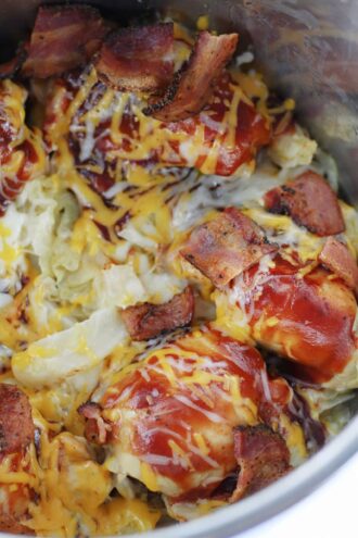Instant Pot BBQ Chicken Casserole