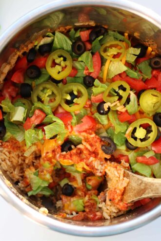 Instant Pot Haystack Supper