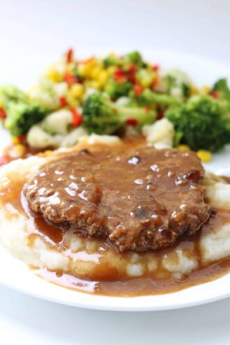 Instant Pot TV Dinner Steak and Gravy