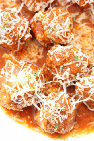 Instant Pot Meatball Parmesan