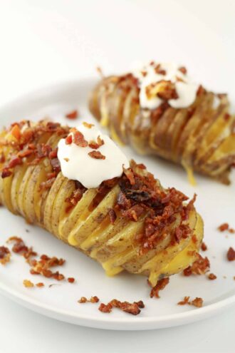 Instant Pot Hasselback Potatoes