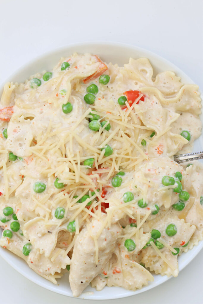 cream cheese pasta and chicken recipe with italian dressing packet