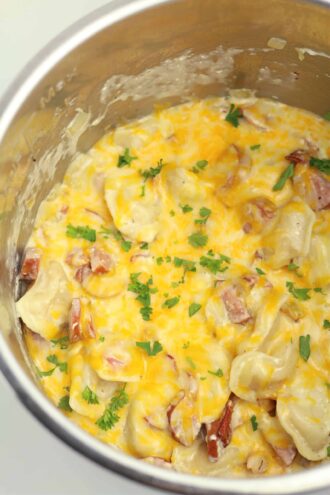 Instant Pot Pierogi Casserole