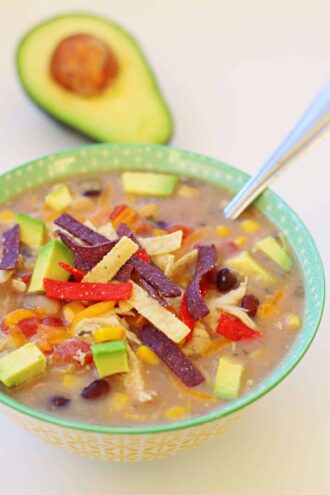 Instant Pot Chick Fil-A Chicken Tortilla Soup