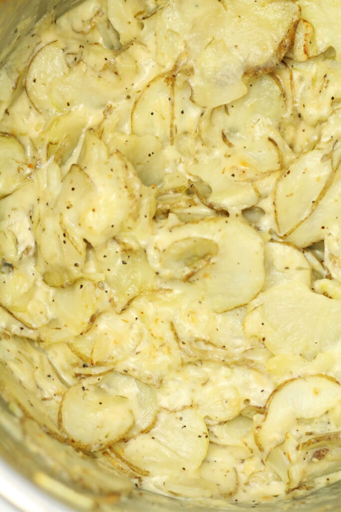 how to make instant pot au gratin potatoes