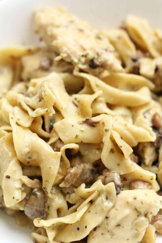 Instant Pot Amish Chicken Noodle Casserole