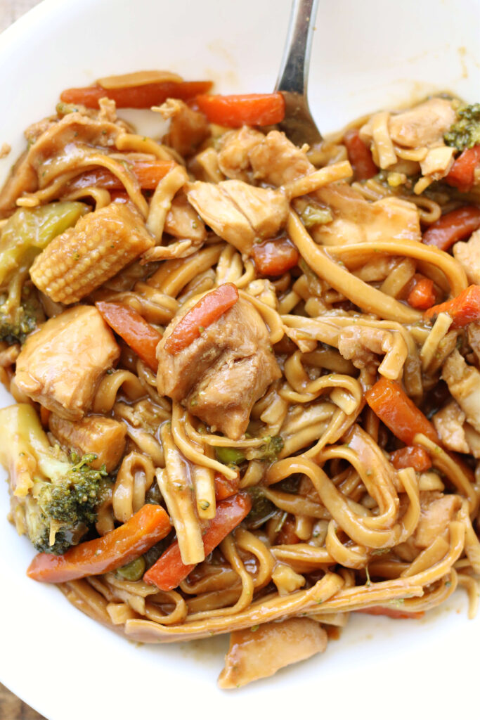 Instant Pot Better Than Takeout Chicken Lo Mein