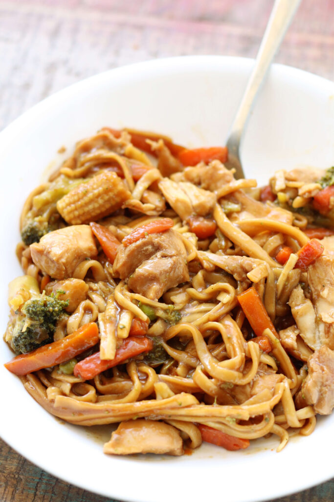 Instant Pot Better Than Takeout Chicken Lo Mein