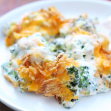 Instant Pot French Onion Broccoli Casserole