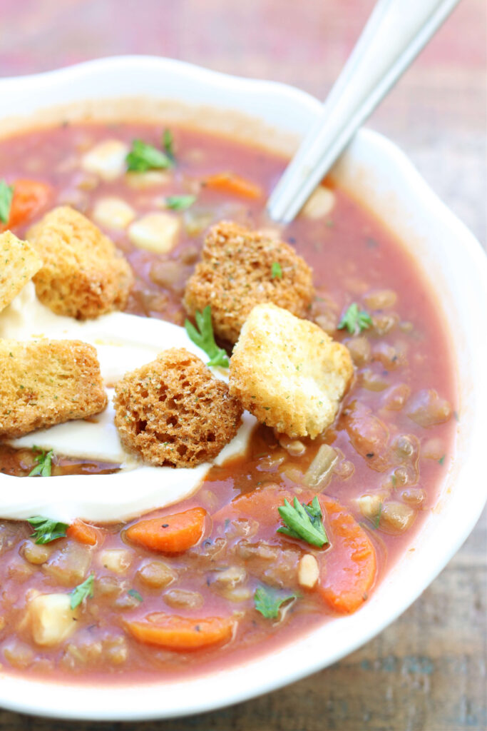 Trisha Yearwood's Everything Soup (Instant Pot or Crockpot recipe)