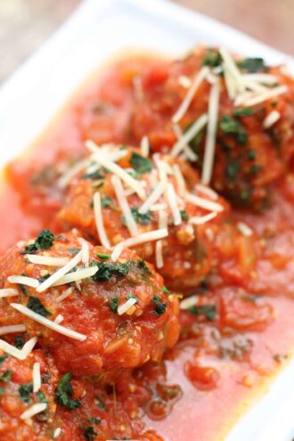 Instant Pot Bobby Flay’s Italian Meatballs