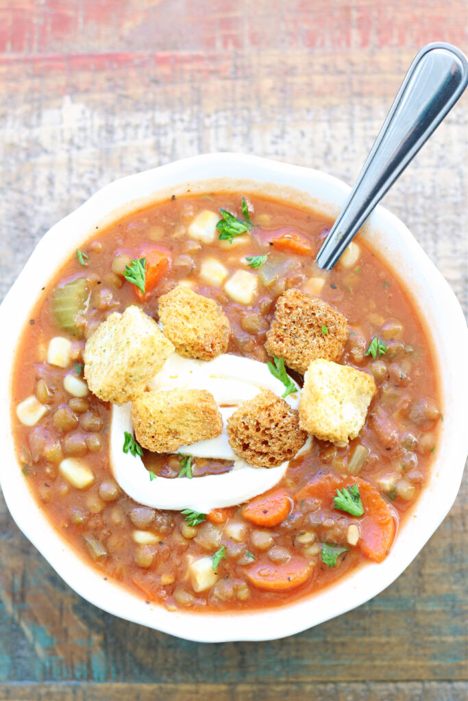Trisha Yearwood's Everything Soup (Instant Pot or Crockpot recipe)
