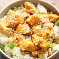 Instant Pot Skinny Honey Lemon Chicken