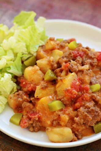 Instant Pot Ultimate Cheeseburger Casserole