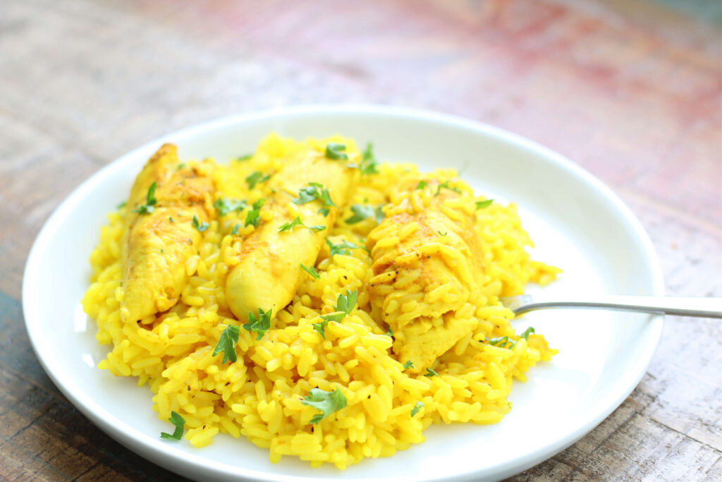 Instant Pot Yellow Rice and Chicken