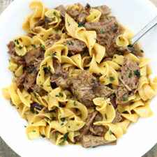 Instant Pot Amish Beef Noodles