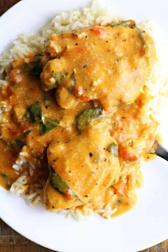 Instant Pot Tuscan Parmesan Chicken