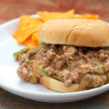 Instant Pot Philly Cheesteak Sloppy Joes