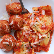 Instant Pot 3-Ingredient Ravioli Casserole
