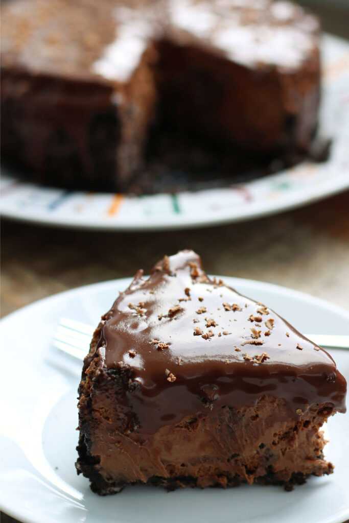 Instant Pot Chocolate Lovers Cheesecake