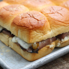 French Onion Beef Sliders
