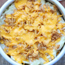 Cheesy Loaded Meatloaf Casserole