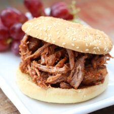 Instant Pot 3-Ingredient Root Beer BBQ Pulled Pork