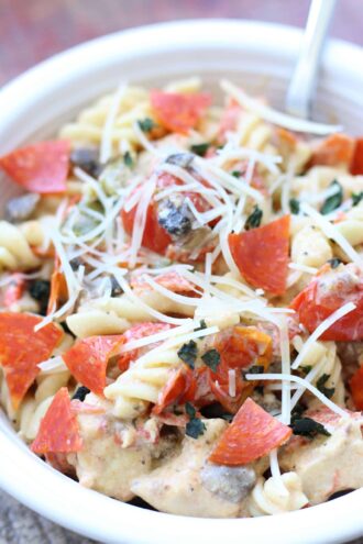 Instant Pot Chicken Supreme Pasta