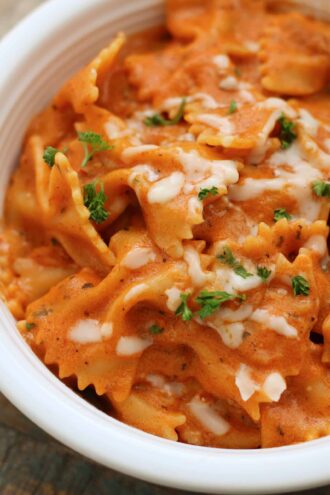 Instant Pot “Pink” Pasta