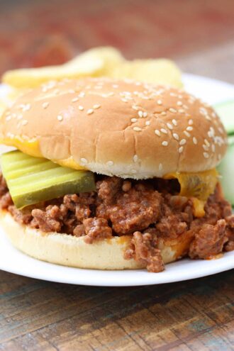 Instant Pot Sloppy Dorothy Sandwiches