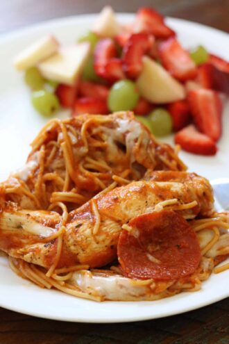 Instant Pot Pizza Chicken Bake