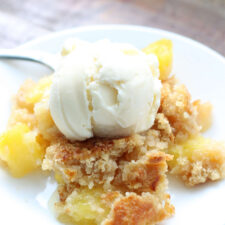 Disney's Pineapple Cobbler