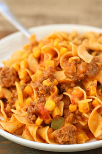 Instant Pot Hamburger Hotdish