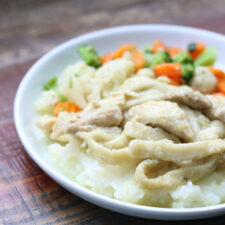 Instant Pot Amish Chicken and Noodles