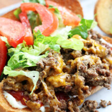 NYC Chopped Cheese Sandwich